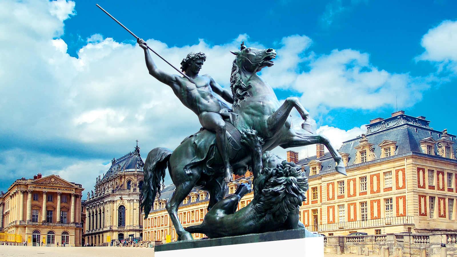 骑马人雕塑-大型景观雕像-校园雕塑