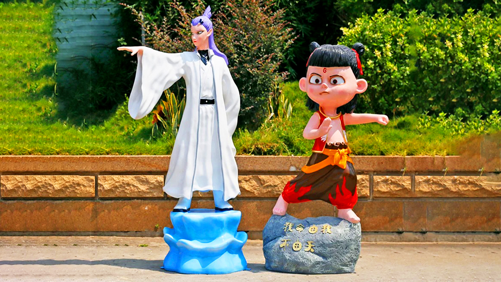 玻璃钢人物雕塑,玻璃钢神话雕塑,西游记人物雕塑景观摆件