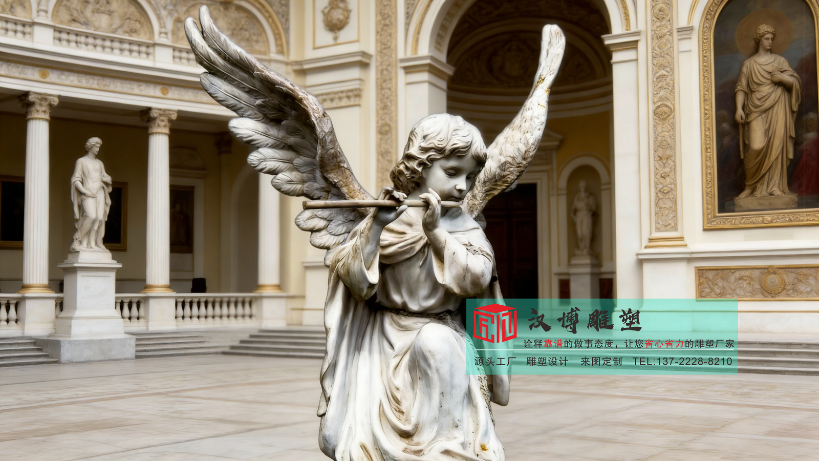 西方神话人物雕塑,草坪装饰雕塑,户外景区摆件