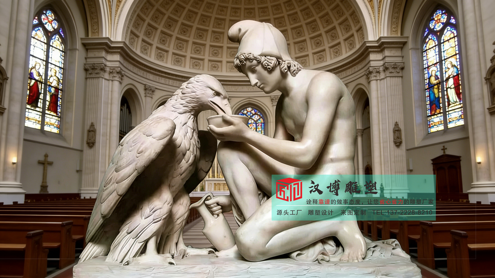 情侣雕塑,室内雕塑,情景雕塑